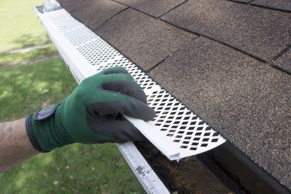 Gutter Filter Installation in Mandeville